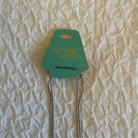 Spirit & Stone Semi-Precious Turquoise Pendant Necklace - Picture 3 of 6